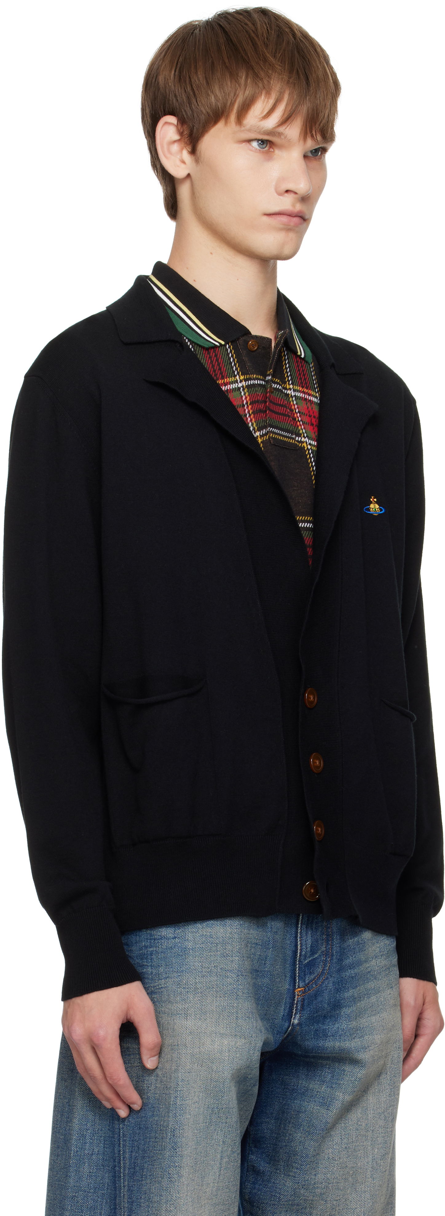 Sweater Vivienne Westwood Vivienne Westwood Samuel Cardigan Sort | 2701002M-Y001V-, 1