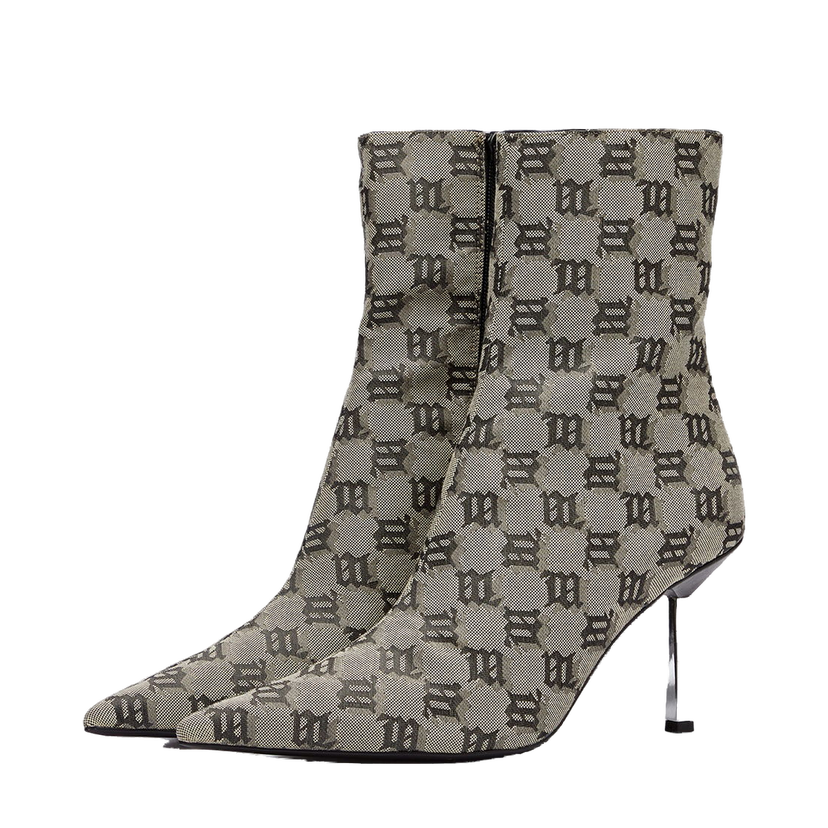 Sneakers og sko MISBHV Sasha Monogram Beige Boots Beige | 122BW927