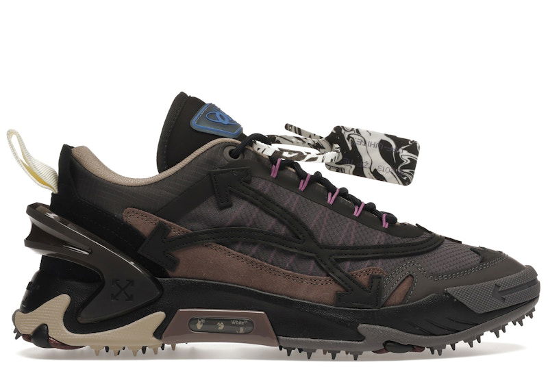 Sneakers og sko Off-White Odsy-2000 Black Brown SS21 Sort | OMIA190S21FAB0011060, 0
