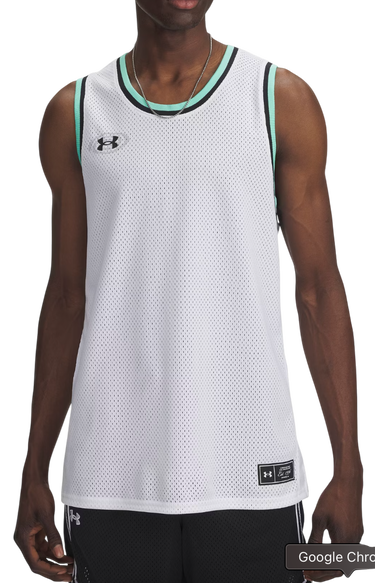 Tanktop Under Armour Under Armour Zone Pro Mesh Graphic Tank Hvid | 6000370-100, 0