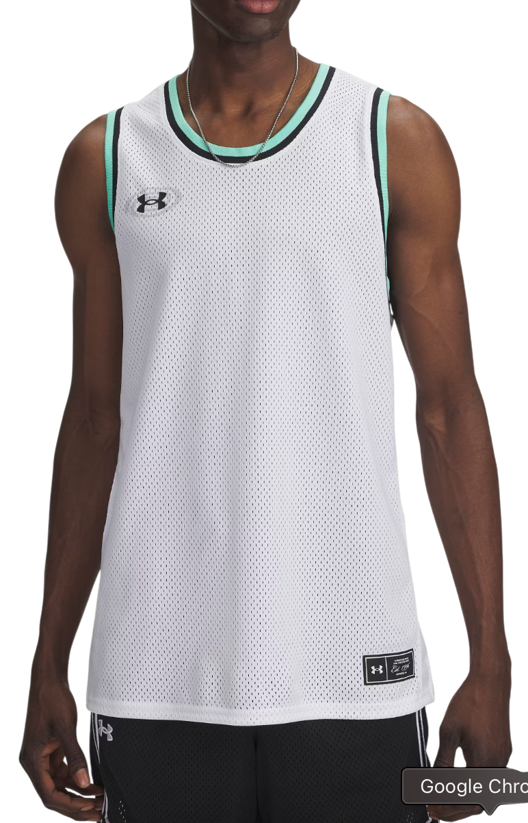 Tanktop Under Armour Under Armour Zone Pro Mesh Graphic Tank Hvid | 6000370-100