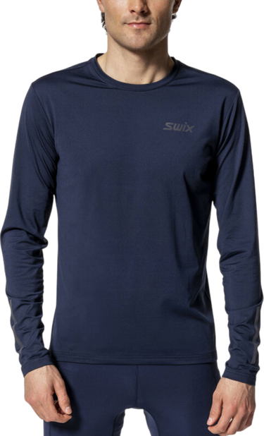 T-shirt SWIX Pace NTS Long Sleeve Baselayer Top Mørkeblå | 10016-23-75112, 0