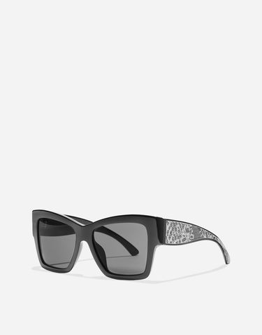 Solbriller Dolce & Gabbana Dolce & Gabbana DG Lace Sunglasses Sort | VG4493VP1879V000, 2