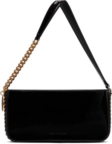 Håndtaske Stella McCartney Stella McCartney Frayme Shoulder Bag Sort | 7B0116WP0519, 0