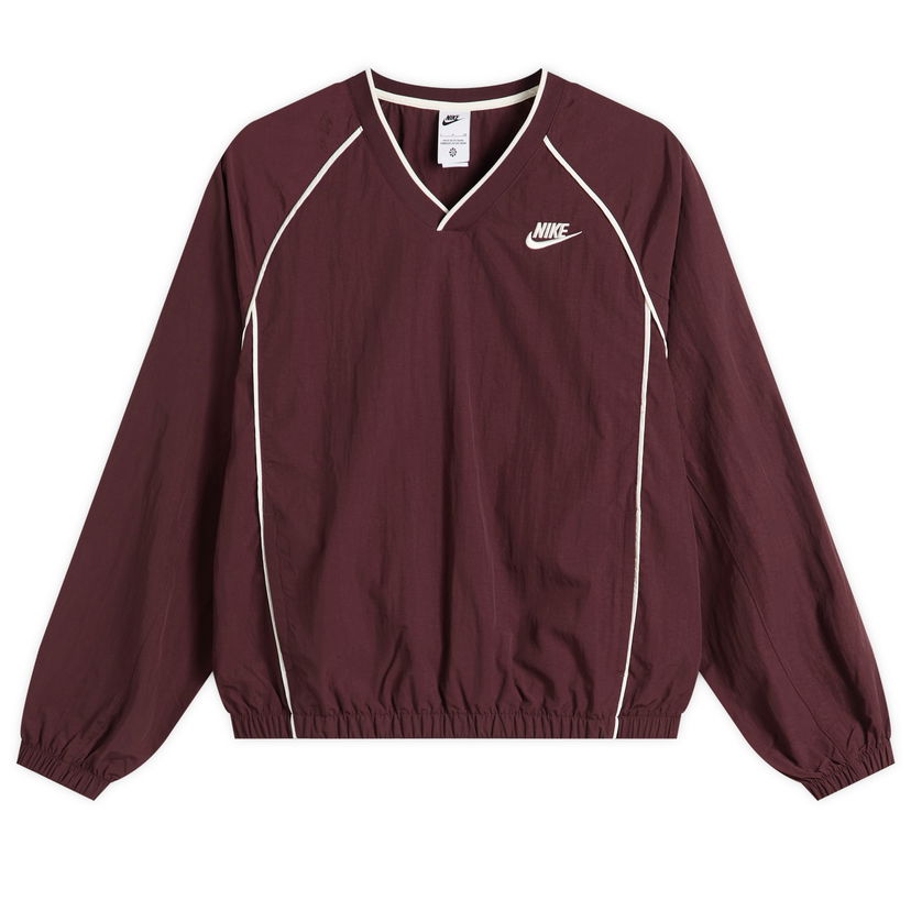 Vindjakke Nike Windrunner Pullover, Size Large Bourgogne | IM7447-652