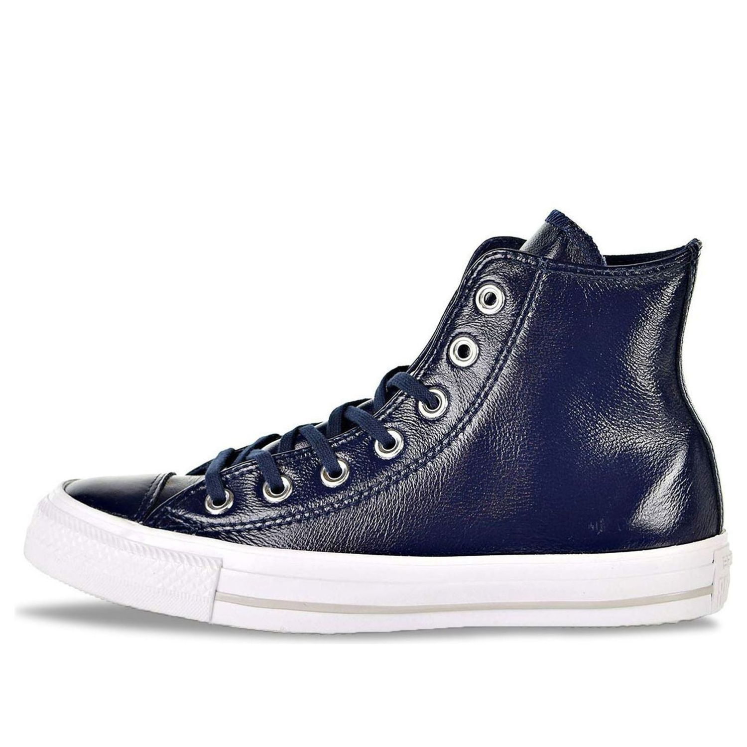 Sneakers og sko Converse Chuck Taylor All Star Crinkled Patent Leather Hi Blå | 557938C, 0