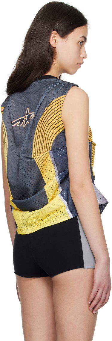 Tanktop Andersson Bell Andersson Bell Racing Reworked Tank Top Gul | atb1305w, 2