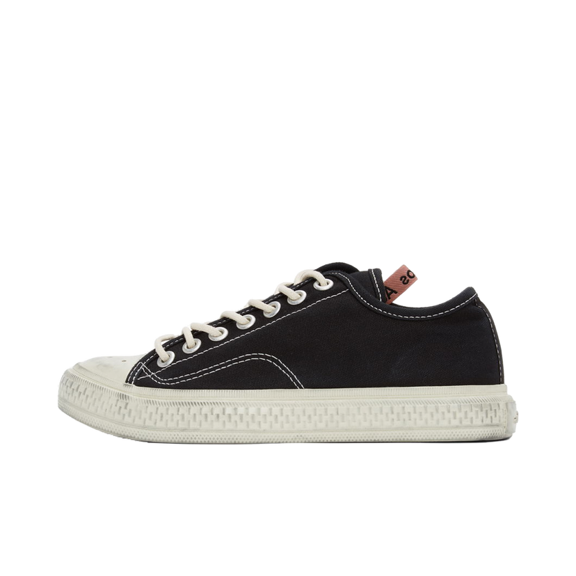Sneakers og sko Acne Studios Black Canvas Low-Top Sort | AD0347-CGL