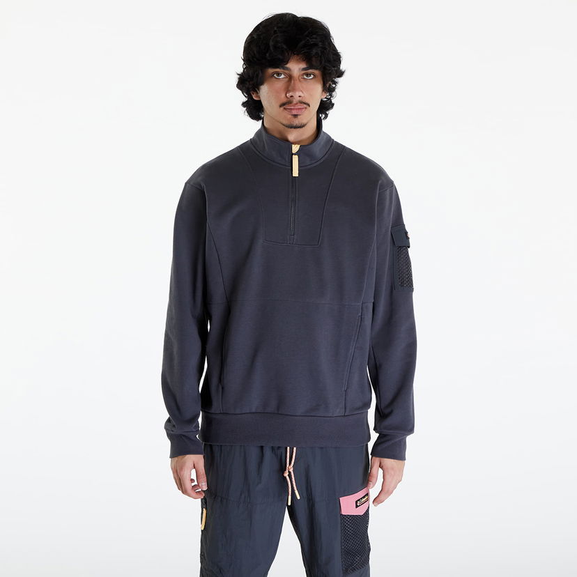Sweatshirt Columbia Painted Peak Fleece 1/4 Zip Sweatshirt Shark Mørkeblå | 2074521011