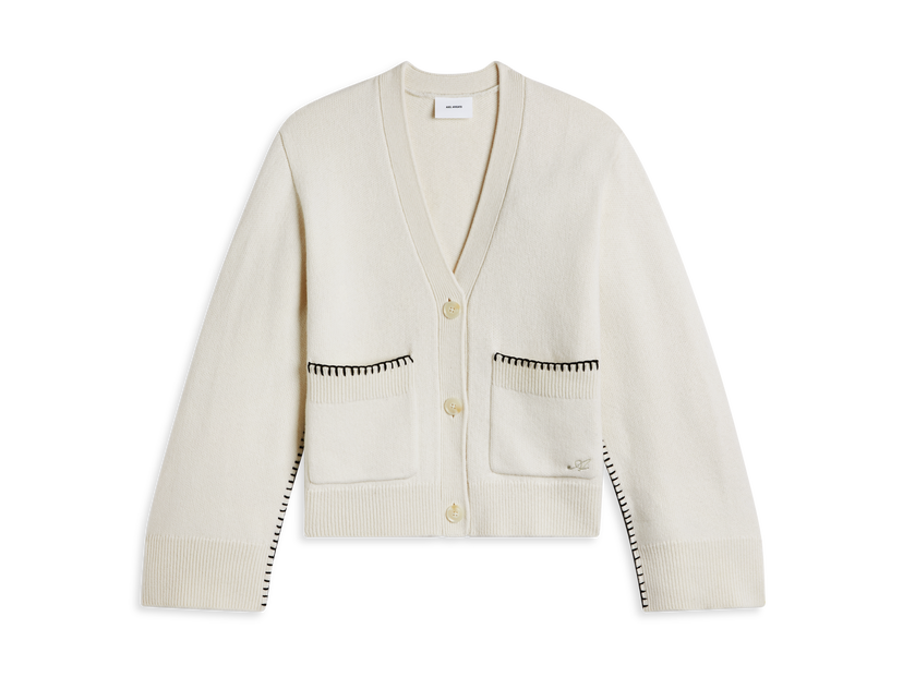 Sweater AXEL ARIGATO Glaze Relaxed Cardigan Beige | A2134002
