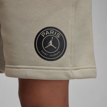 Shorts Jordan Jordan Paris Saint-Germain Wmns Fleece 7" Shorts Stone Beige | DZ3269-230, 4