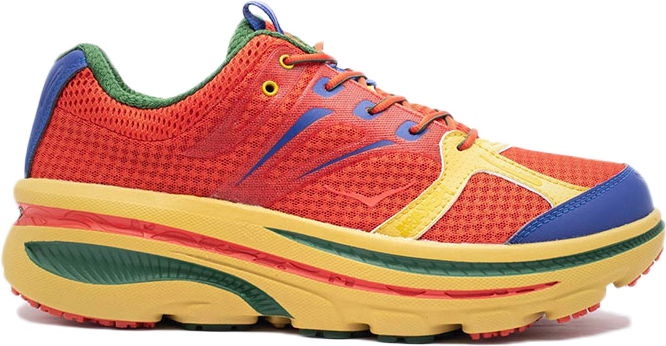 Sneakers og sko Hoka One One Bondi B Engineered Garments Multi Rød | 1107849-VPST, 0