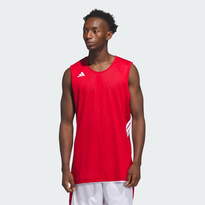Jersey adidas Performance 3G Speed Reversible Basketball Jersey Rød | JM5098