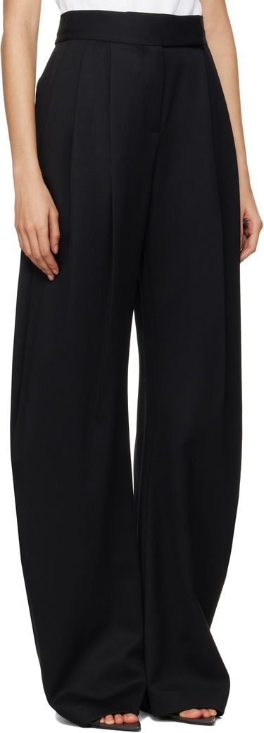 Bukser The Attico Attico Long Pleated Trousers Mørkeblå | 250WCP00102 WWW046AA, 4