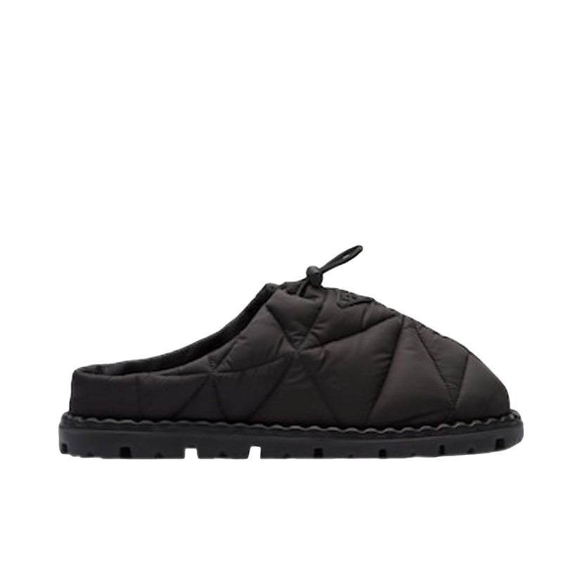 Sneakers og sko Prada Quilted Slides Black Nylon Sort | 2S2954_3LGO_F0002_F_G000