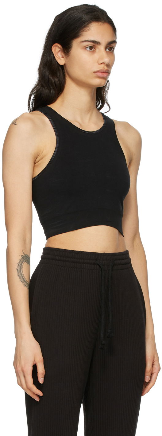 Crop top Baserange Baserange Oleta Highneck Crop Top Sort | SEOLHN, 1