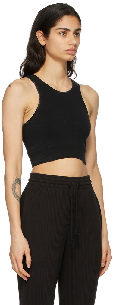 Crop top Baserange Baserange Oleta Highneck Crop Top Sort | SEOLHN, 1