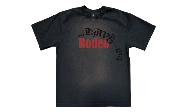 T-shirt Cactus Jack by Travis Scott Travis Scott Cactus Jack x Sp5der Days Before Rodeo T-Shirt Size L Sort | TRSB, 0