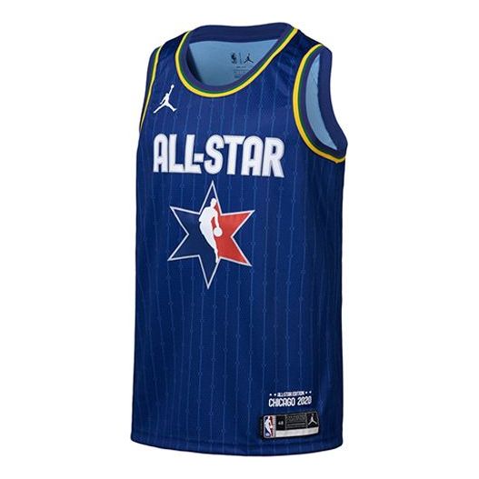 Jersey Jordan Jordan NBA All-Star 2020 Chicago Fan Jersey Blå | CJ1059-402, 0