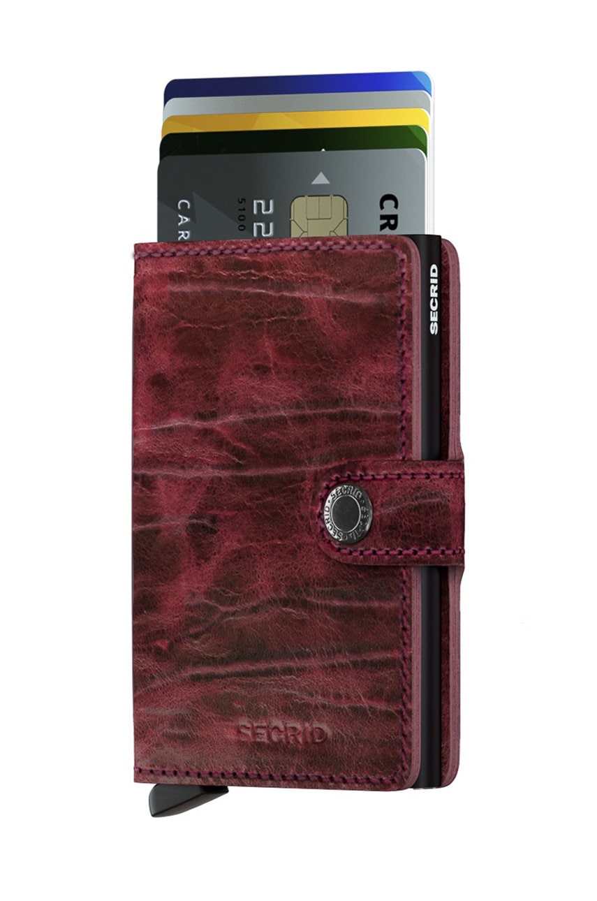 Tegnebog Secrid Secrid MDM Leather Wallet Bourgogne | MDM.Bordeaux, 0