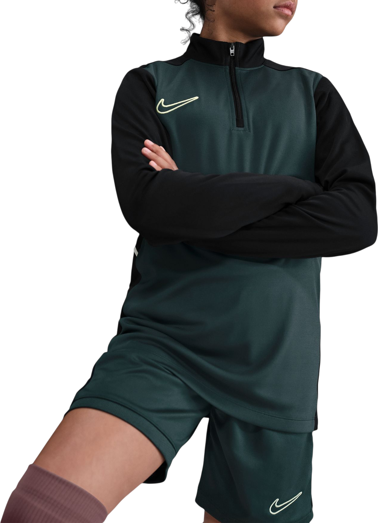 Sweatshirt Nike Dri-FIT Academy 25 Long-Sleeve Drill Top Grøn | hj3721-390, 0