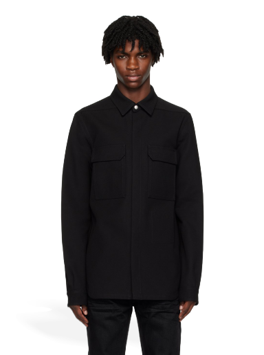 Jakke Rick Owens Outershirt Jacket Sort | RL02C7234 DRC