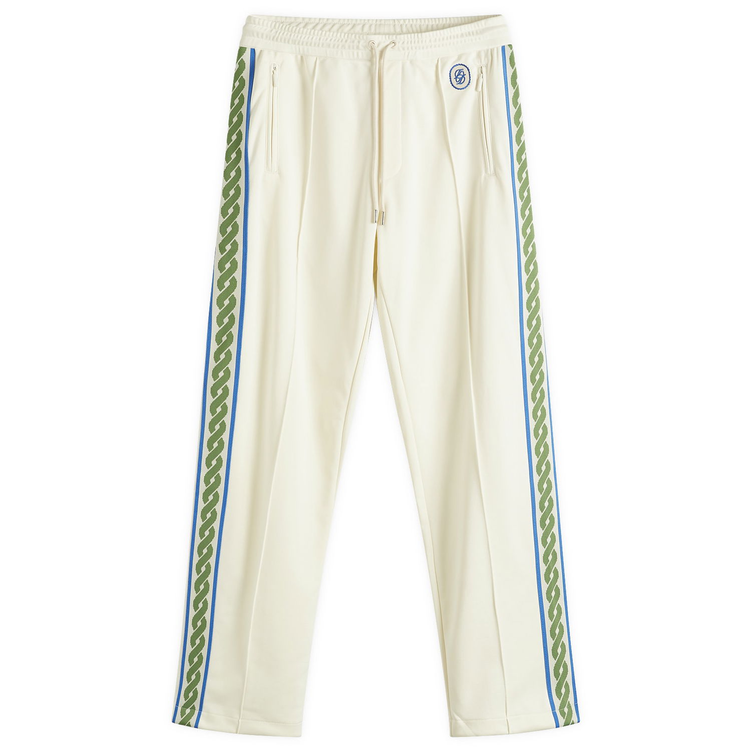 Joggingbukser Drôle de Monsieur Drole de Monsieur Cotton Track Pants, Size Large Hvid | G-SP007-PL135-OW, 0