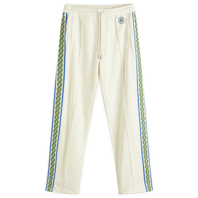 Joggingbukser Drôle de Monsieur Drole de Monsieur Cotton Track Pants, Size Large Hvid | G-SP007-PL135-OW