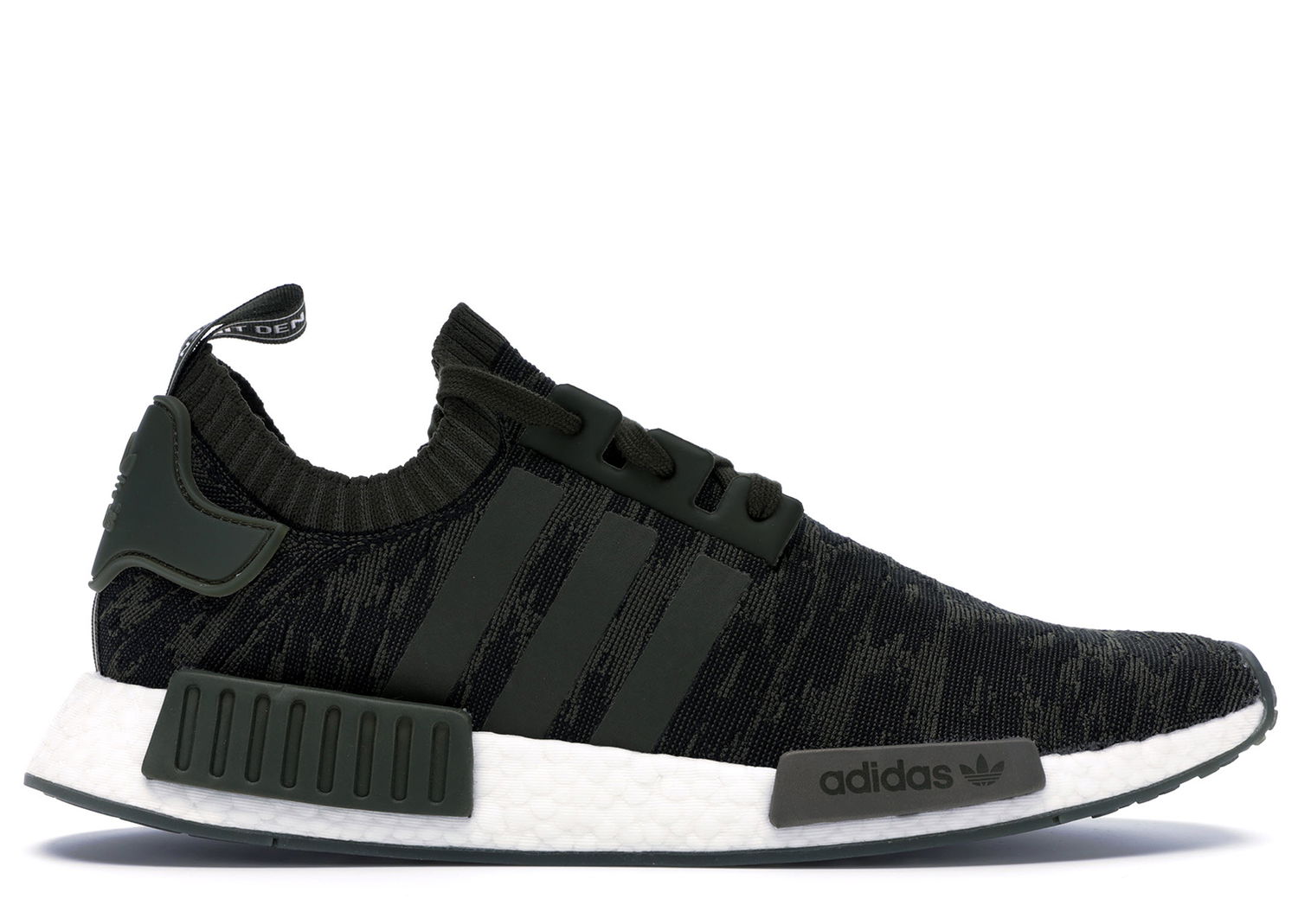 Sneakers og sko adidas Originals NMD R1 Night Cargo Glitch Sort | CQ2445, 0