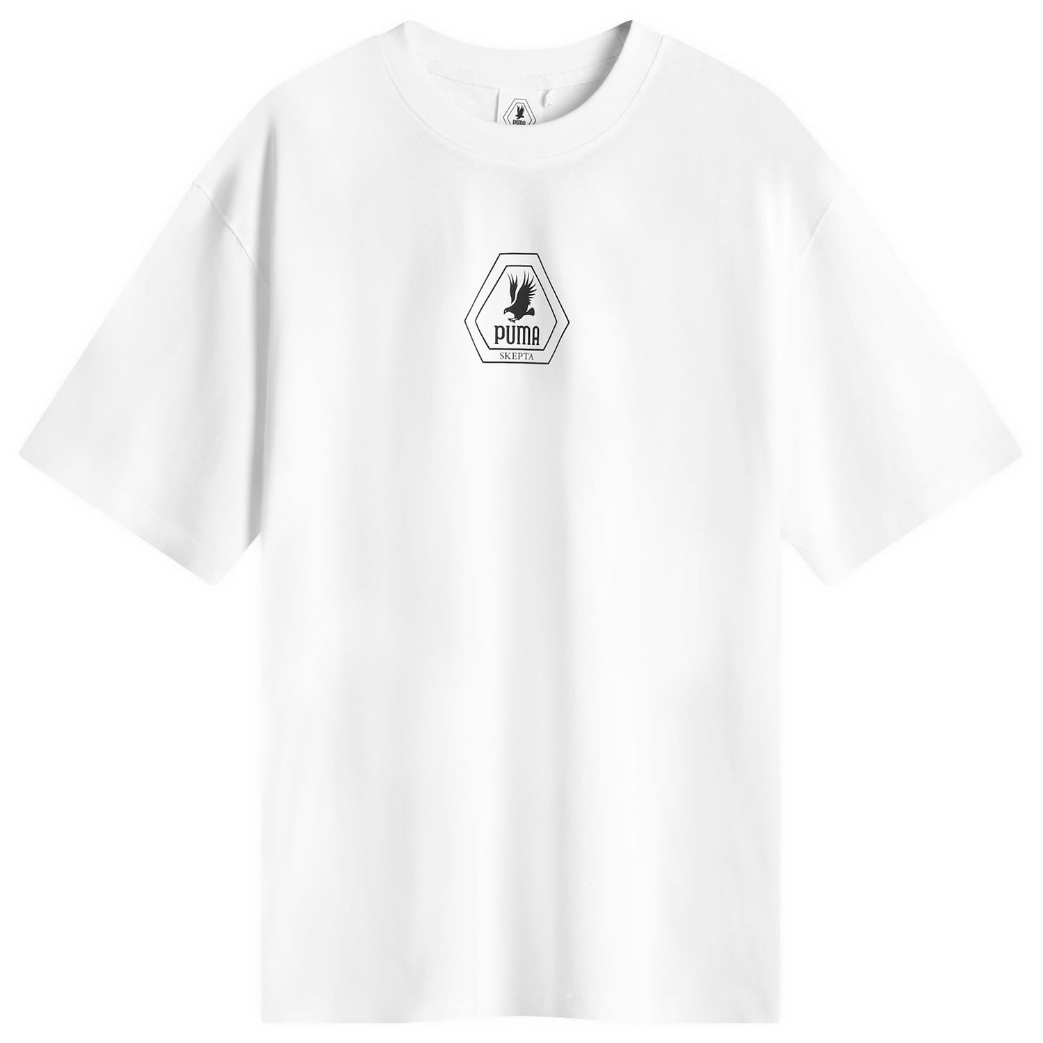 T-shirt Puma Graphic Hvid | 626673-02, 0