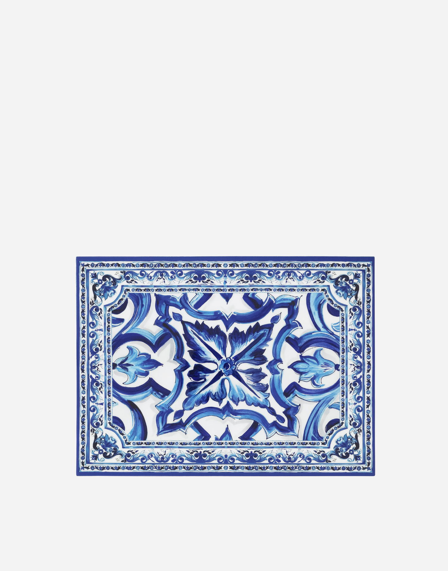 Home decor Dolce & Gabbana Dolce & Gabbana Large Decorated Plexiglass Box Onesize Blå | TCC201TCAMYUB008, 0