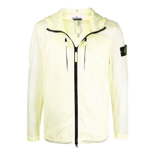 Vindjakke Stone Island Packable Hooded Field Jacket Gul | 741543034-V0031, 0