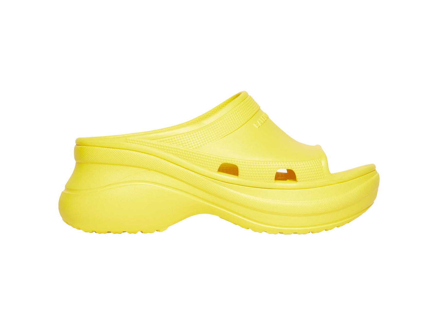 Sneakers og sko Balenciaga Crocs x Pool Slide Sandals Yellow W Gul | 677389W1S8E7000, 0