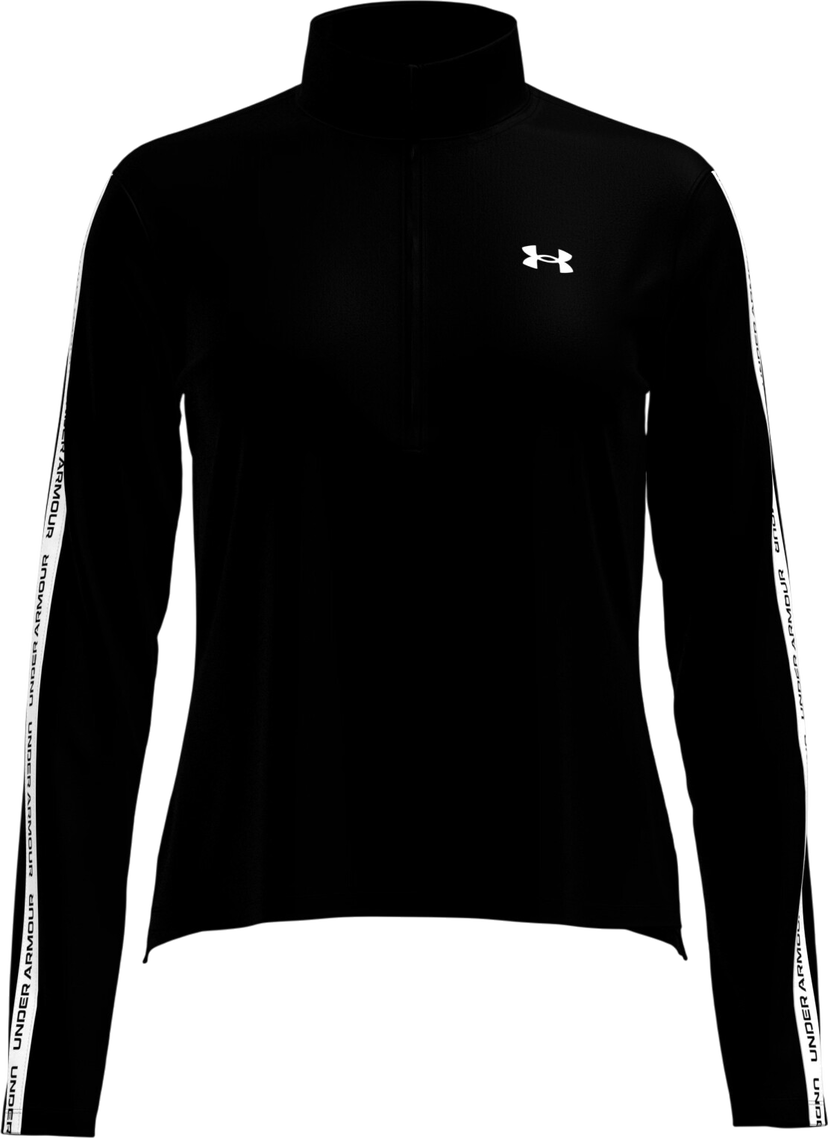 Sweatshirt Under Armour Long-sleeved UA Tech Wordmark Tape ½ Zip Pullover Sort | 6005100-004