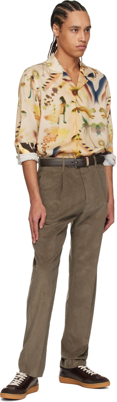 Skjorte Paul Smith Paul Smith Lumiere Print Shirt Beige | M1R-387Z-P02576-60, 4