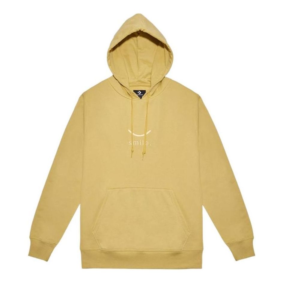 Sweatshirt Converse Jack Purcell Smile Pullover Hoodie Gul | 10023090-A01, 0