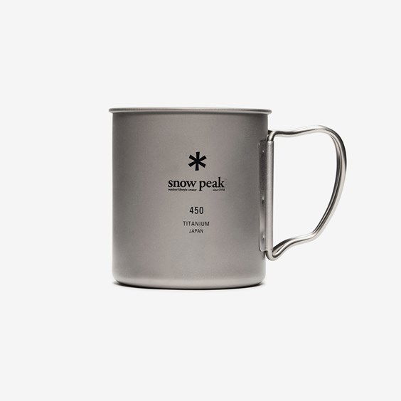 Home decor Snow Peak Titanium Single Cup 450 Metalisk | MG-143, 0