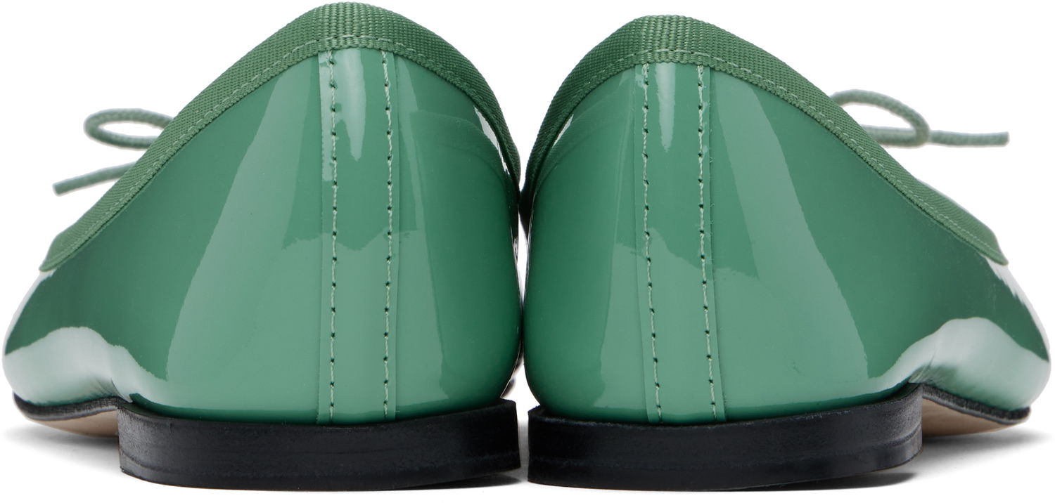 Tøj Repetto Repetto Cendrillon Ballerina Flats Grøn | V086V, 1