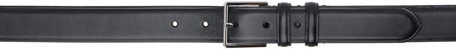 Bælter Paul Smith Paul Smith Signature Stripe Keeper Leather Belt Sort | M1A-4950-BMULKE-66, 0