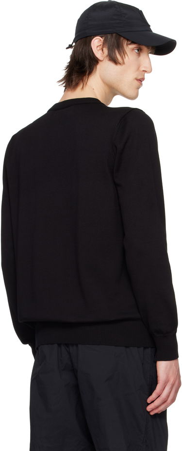 Sweater Stone Island Stone Island Organic Cotton Crewneck Sweater Sort | K1S15 5100053 S00B2, 2