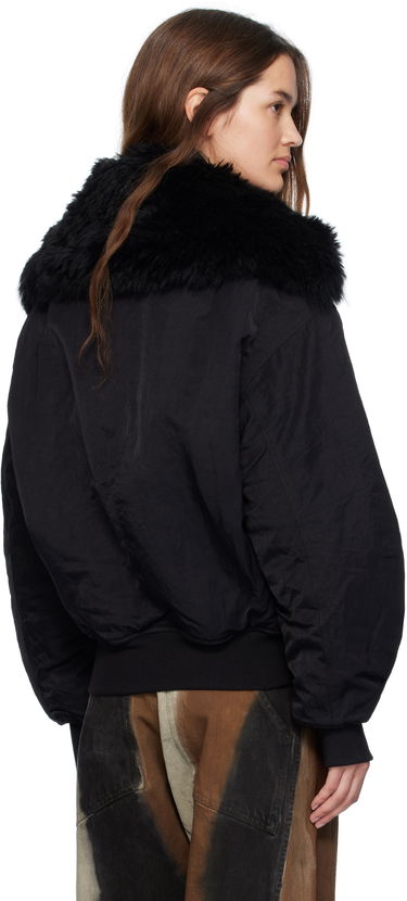 Bomberjakke Eckhaus Latta Eckhaus Latta Zip Bomber Jacket Sort | 1411-EL-PF25-A -, 2