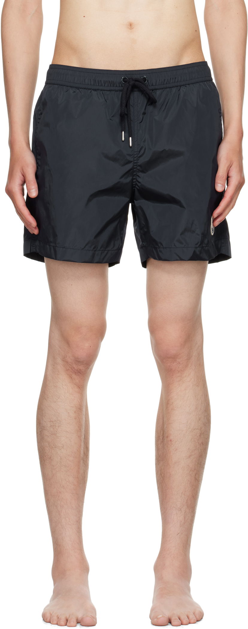 Badetøj Moncler Moncler Archivio Swim Shorts Sort | K20912C0000653326