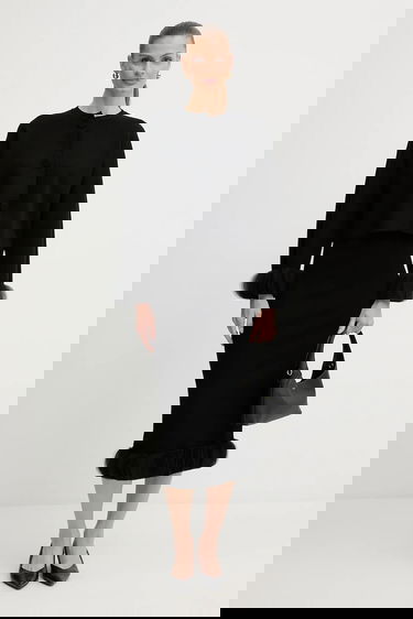 Håndtaske Coach Coach Brooklyn 23 Leather Shoulder Bag Sort | CW614, 6