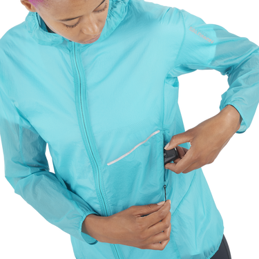 Jakke Salomon SENSE AERO WIND JKT W Turkis | lc2203700, 3