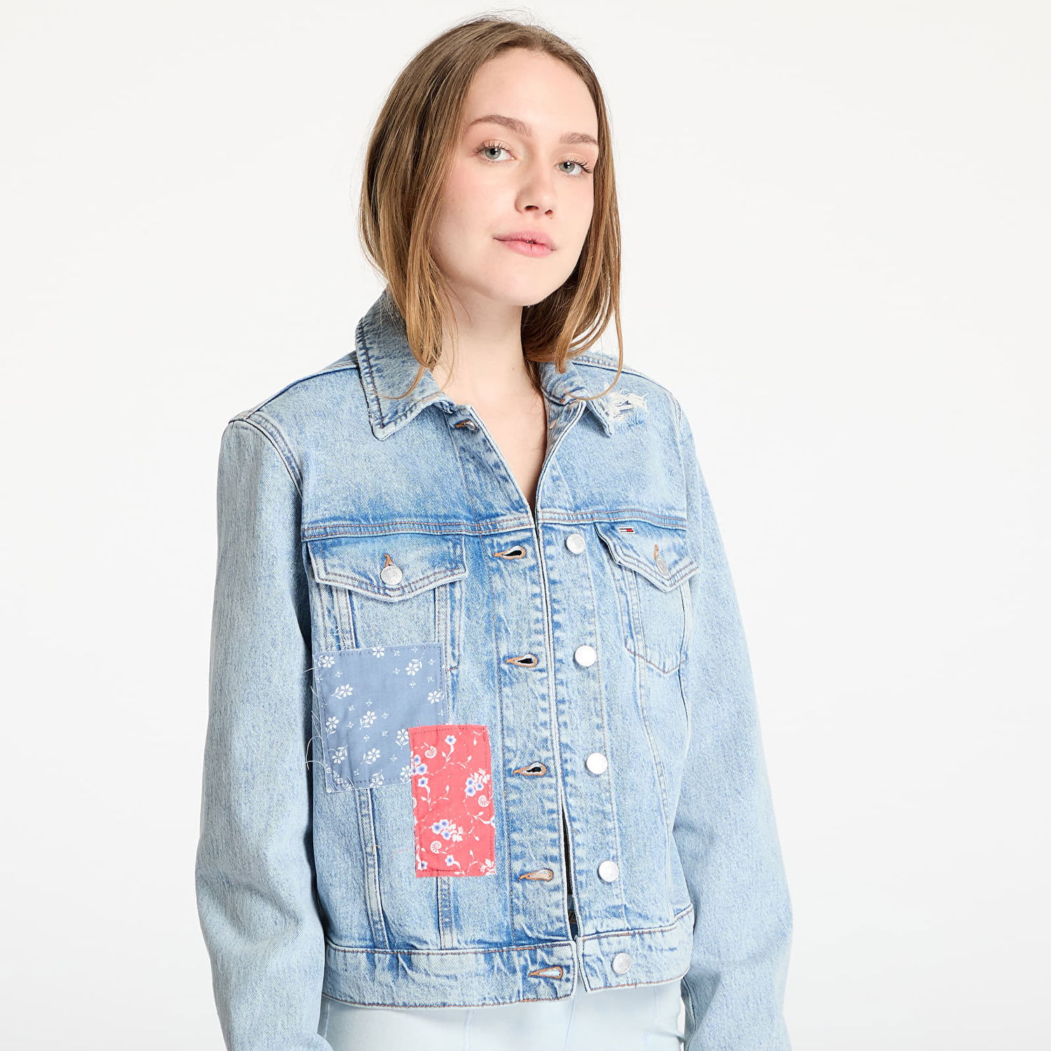 Jakke Tommy Hilfiger Tommy Jeans Classic Trucker Denim Jacket Blå | DW0DW20116 1AB, 1