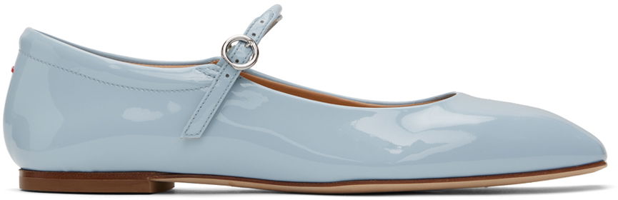 Kjole Aeyde Aeyde Uma Ballerina Flats Blå | A11-FL-RKLS08FL68-SS24-1000-048, 0