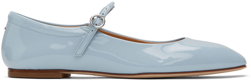 Kjole Aeyde Aeyde Uma Ballerina Flats Blå | A11-FL-RKLS08FL68-SS24-1000-048