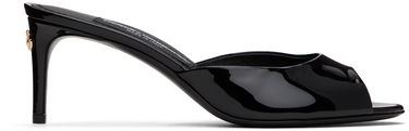 Sneakers og sko Dolce & Gabbana Patent Leather Mules Sort | CR1757 A1471, 0