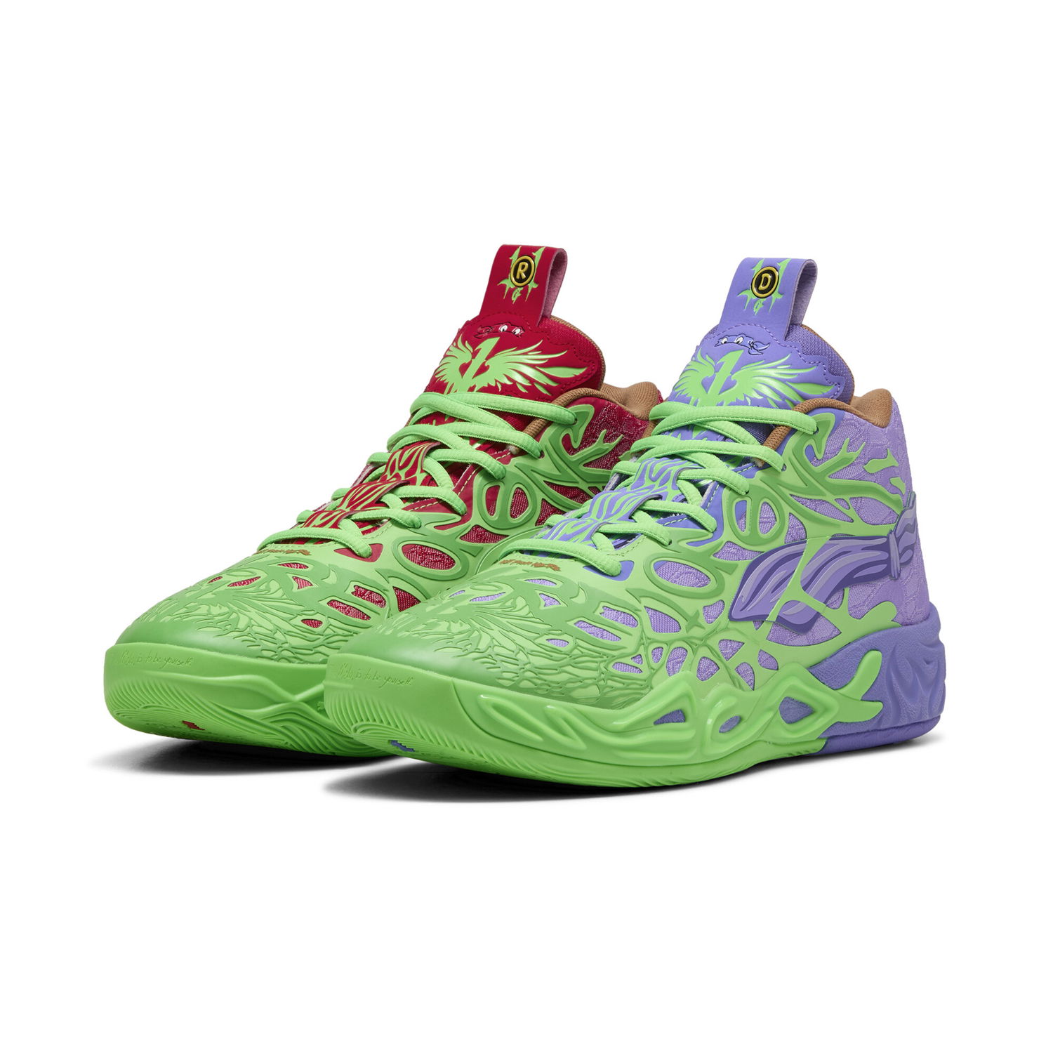 Sneakers og sko Puma HOOPS x TMNT MB.04 RD Grøn | 312056_01, 1
