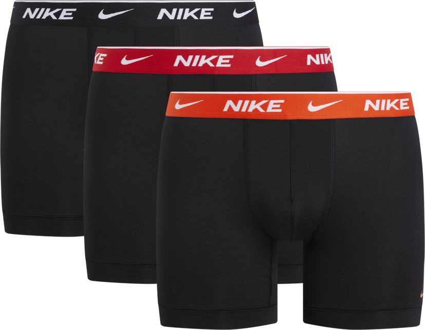 Boksere Nike Everyday Stretch Boxer Brief 3-Pack Sort | 0000KE1007-GCV
